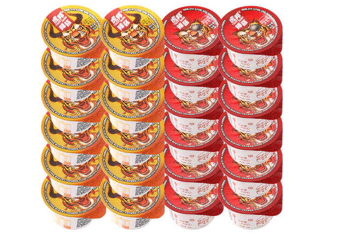 龍應辣椒醬全自動灌裝封口機