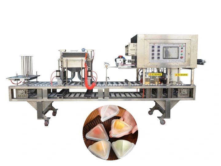 龍應(yīng) FKJ-4 三角盒粽子全自動(dòng)灌裝封口機(jī)