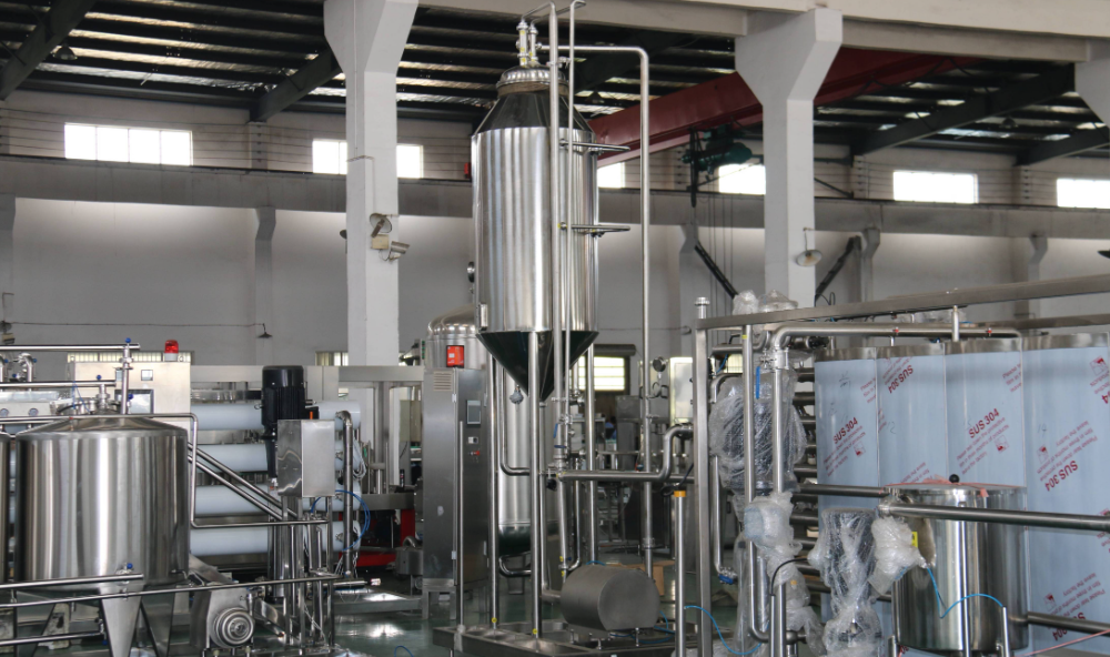 龍應碳酸飲料生產(chǎn)線