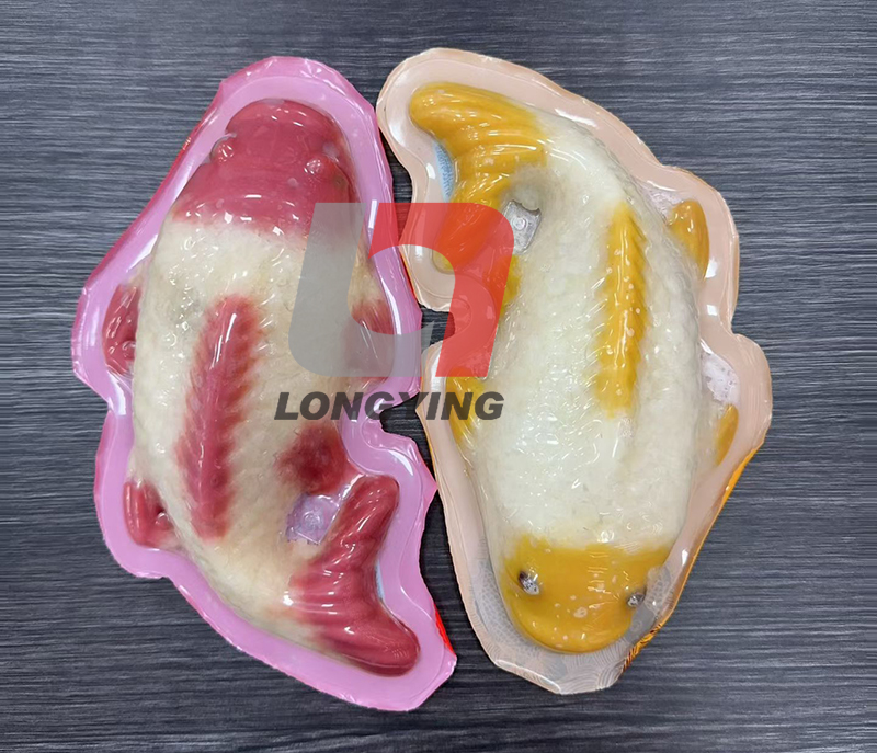 龍應(yīng)魚型八寶飯灌裝封口機(jī)